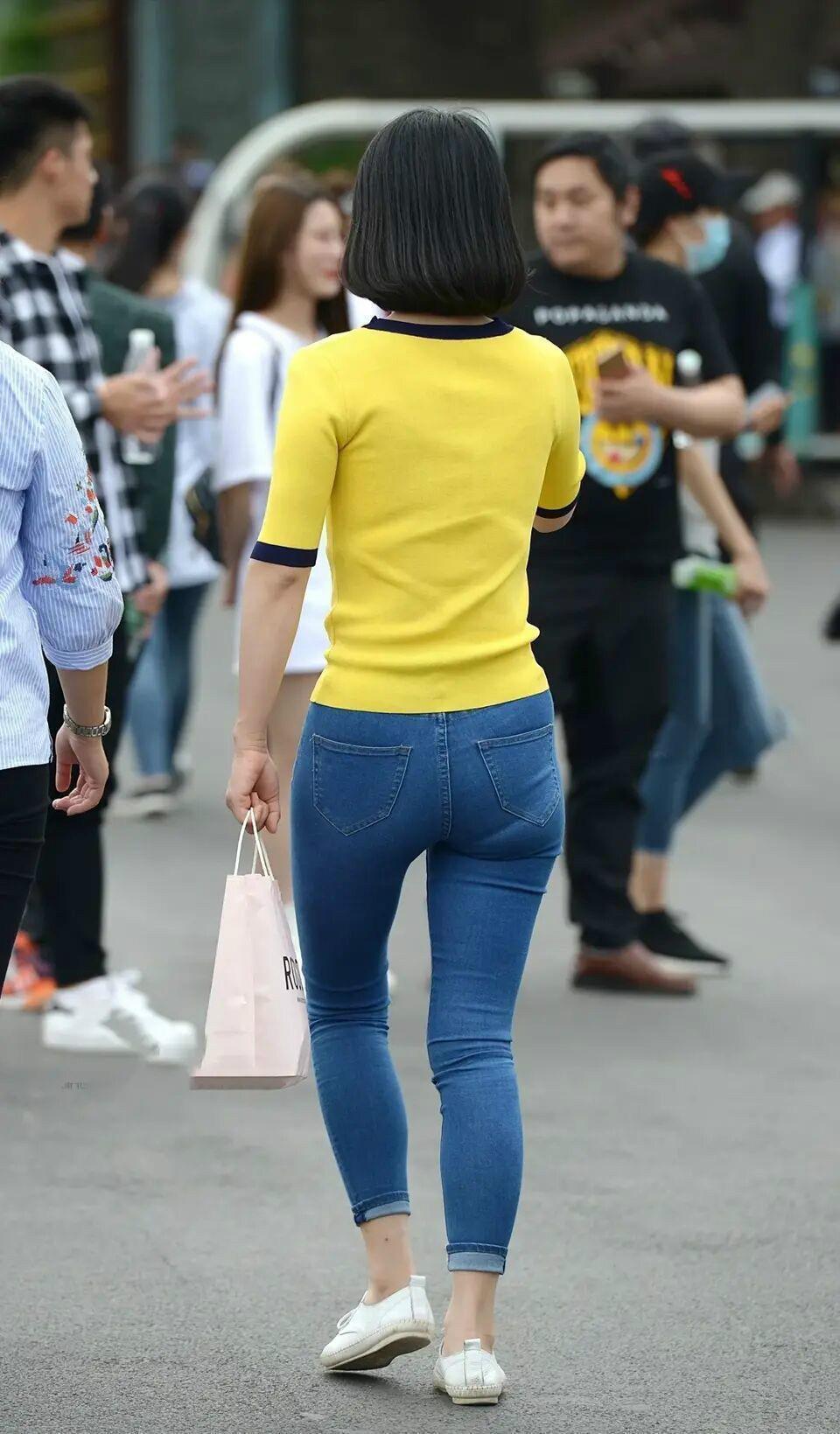 舒适|“失宠”已久的牛仔裤,舒适还修身,小个女生的福音