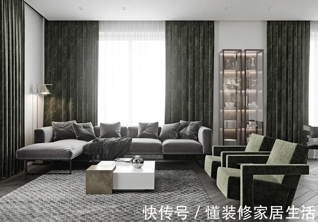 客厅|轻奢系客厅设计