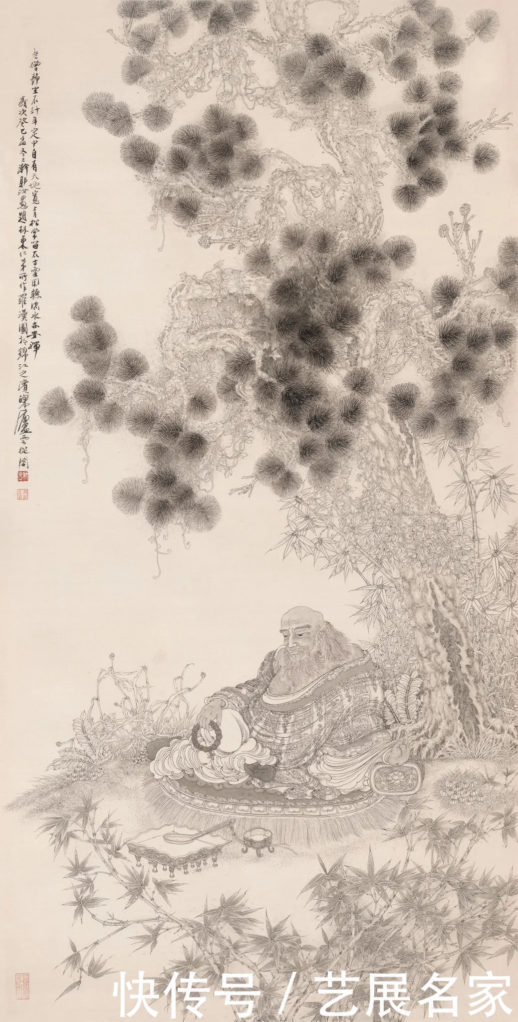 中国|【艺展中国】林东和他的白描工笔画