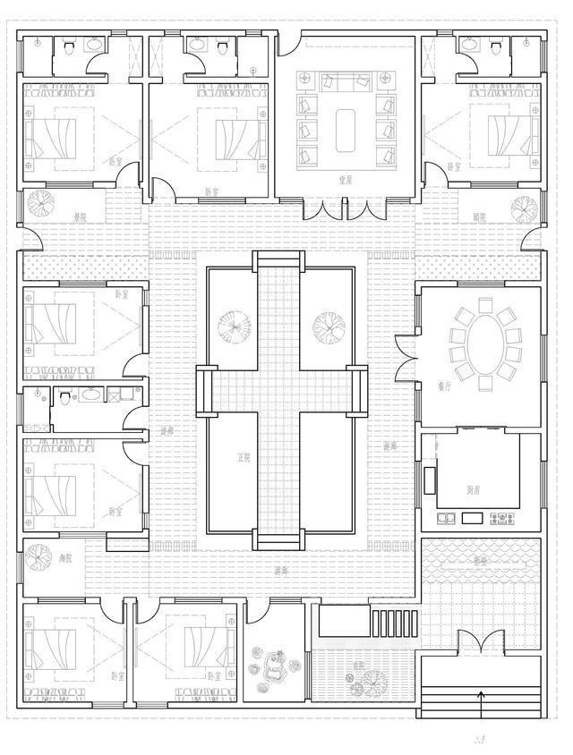 王大叔|48岁的大叔,砸掉老房子,盖了一座四合院,完工后全村人都惊艳了
