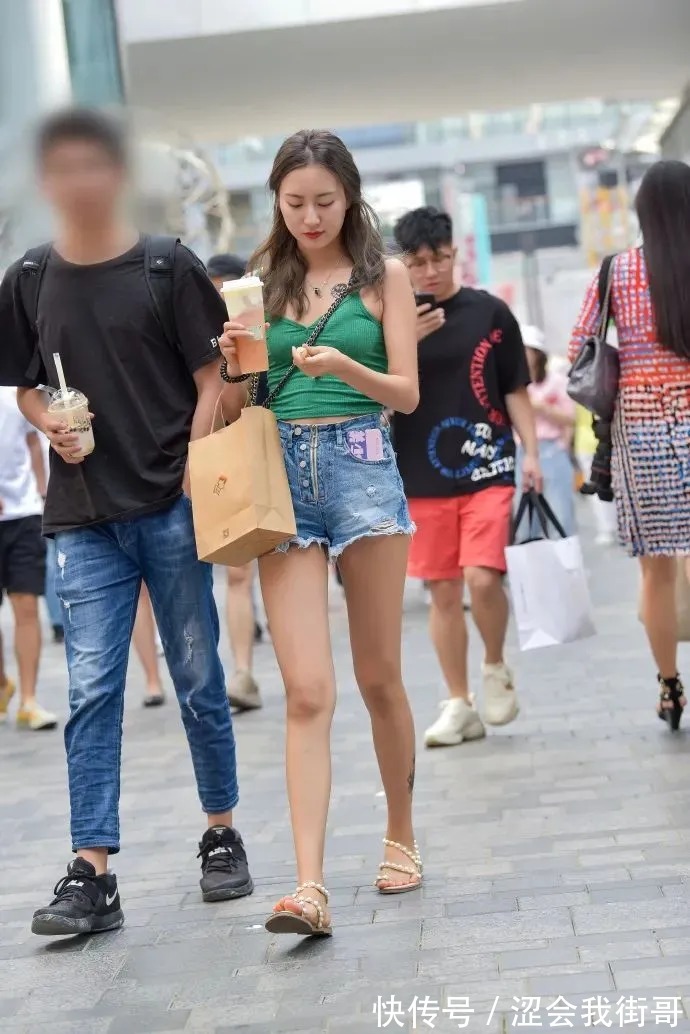 美女|街拍美女:超短裤主题