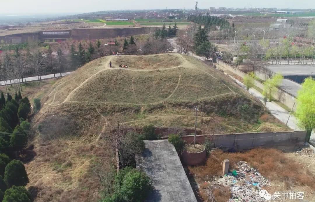 皇帝|航拍汉太上皇陵：高祖刘邦之父刘执嘉的陵墓