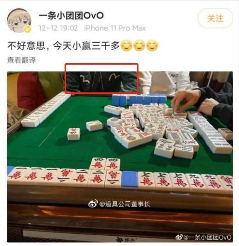 小团团与好友聚会娱乐，配文“小赢三千”，却遭到某博主举报聚赌？