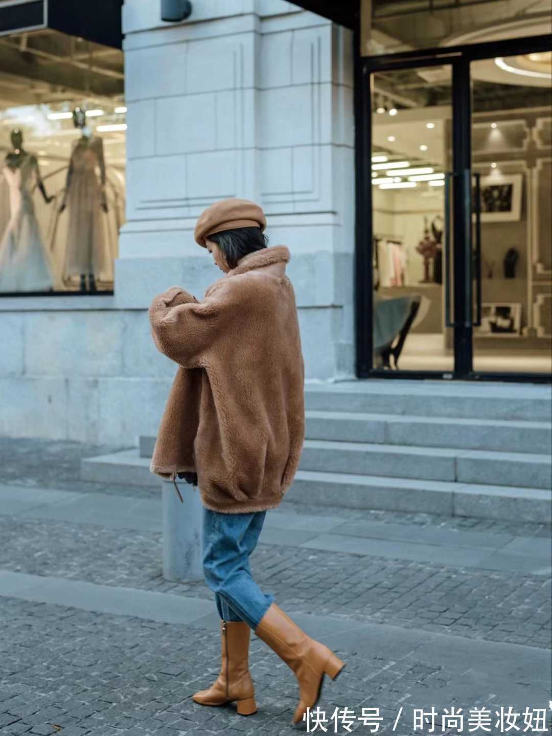 保暖|冬季别小瞧“羊羔绒”外套,保暖又时髦,高级感原来这么简单