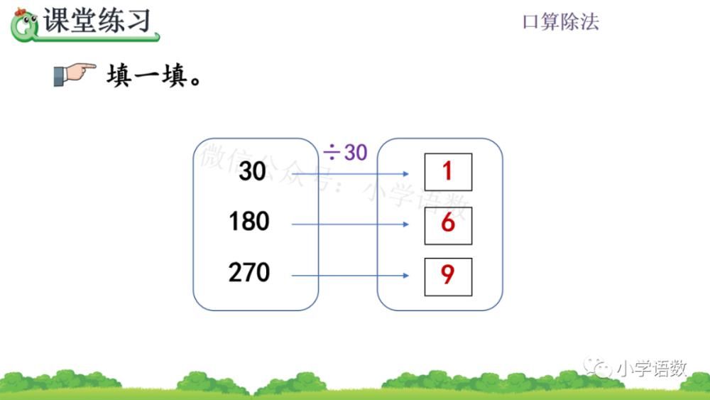 课件|人教版四年级数学上册第6单元《除数是整十数的口算》课件及同步练习