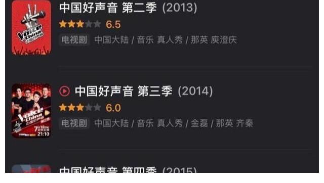 《好声音》第十季豆瓣评分4.5，居然比不过第八季，到底是为什么？