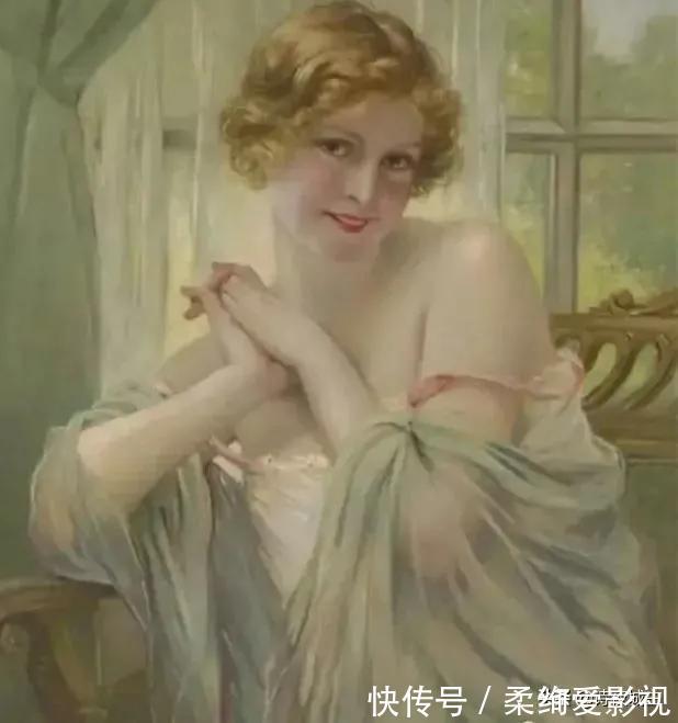 印象派#我喜欢赏析姿色丰盈女性形体油画,浅谈西方女画家纯情的青春风采