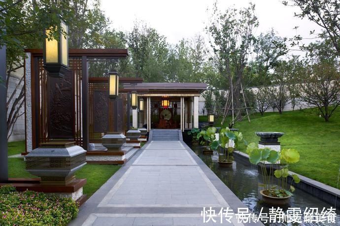 花园庭院|15个新中式“花园庭院”，如果我有院子，一定要设计成中式的