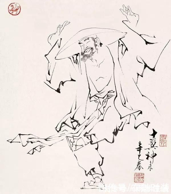 范曾@作画40年,如同一辙,是绘画水平没有长进吗