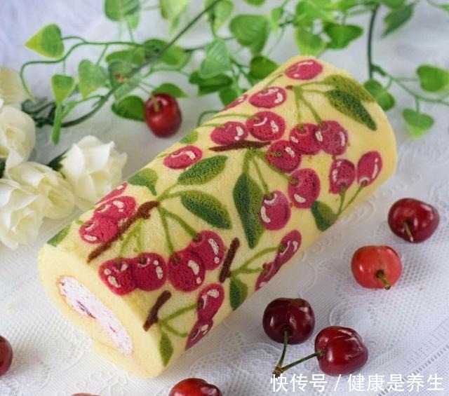 不忍下口的彩绘蛋糕卷,治愈你的小情绪!