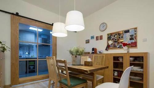 原木风|120㎡简约原木风，青梅竹马小夫妻温馨的家