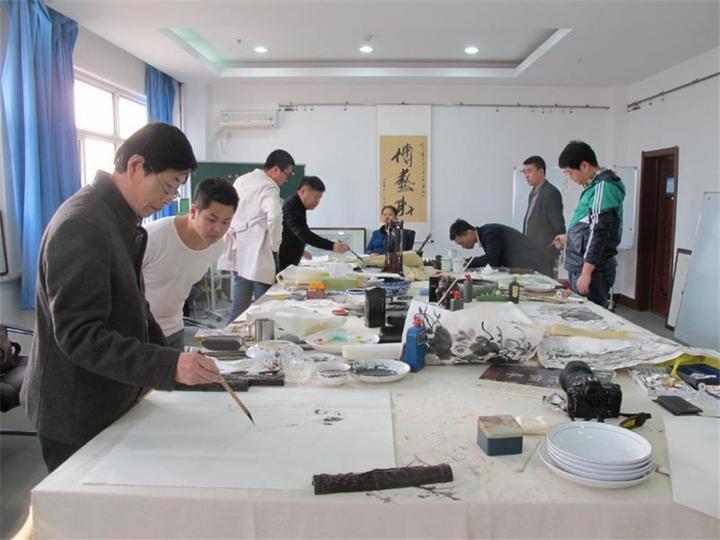 中国人民大学画院给|画家赵国毅教授教学工作集锦