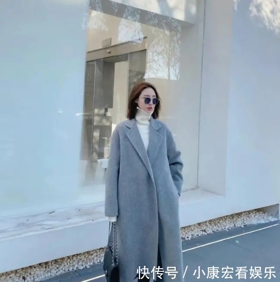  有一种时尚叫“高级灰大衣”，经典百搭，配对内搭才够美