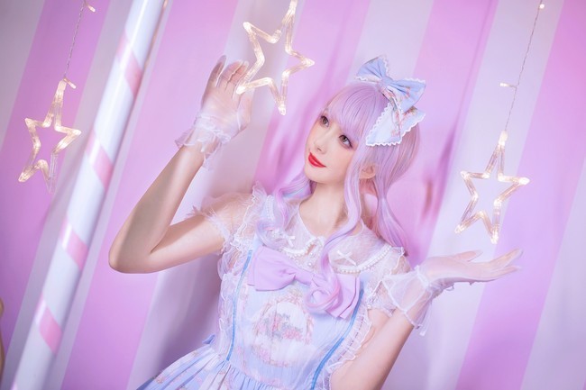 Lolita|Lolita:云阶花园,夏日蜜桃