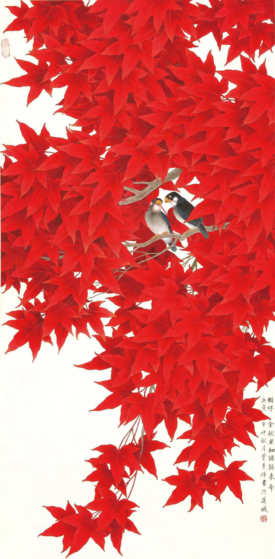 湘潭师范学院!翰墨丹青展风采——画家曾景祥花鸟画作品欣赏