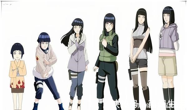 雏田|火影中换造型最多的女忍者,雏田超过小樱,她一套衣服穿到大结局