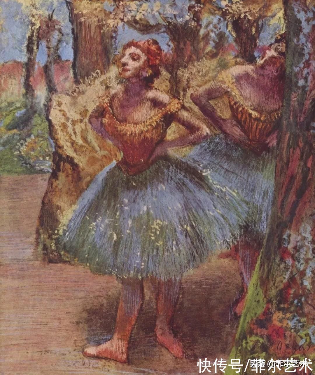 法国@法国艺术大师埃德加·德加舞女125幅油画作品,美翻了