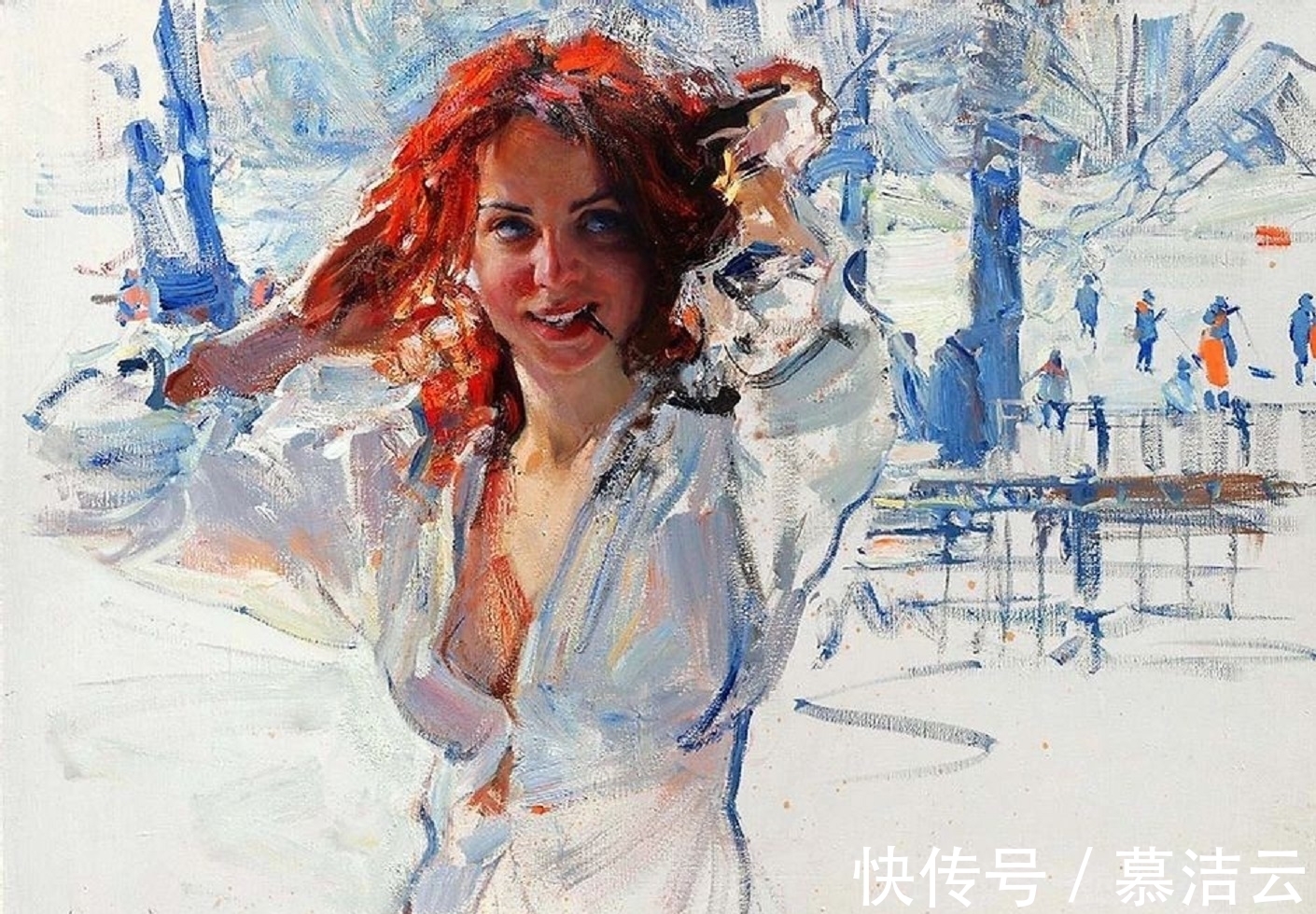 莫斯科$如此唯美动人的画作,源于对艺术基础的深刻认识和理解