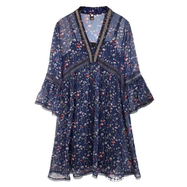 减龄|清新雅致的连衣裙,上班出游都适合