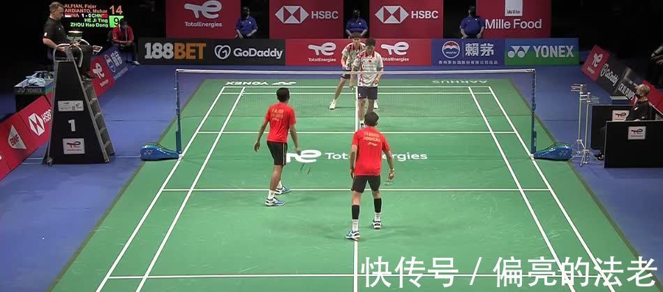 印尼|汤姆斯杯决赛!何济霆周昊东完败于印尼组合,中国队0-2印尼
