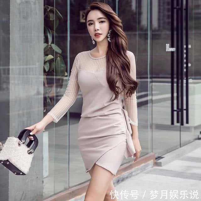 紧身衣|美女穿搭:清新靓丽的包臀裙,洋溢着别致的时尚魅力