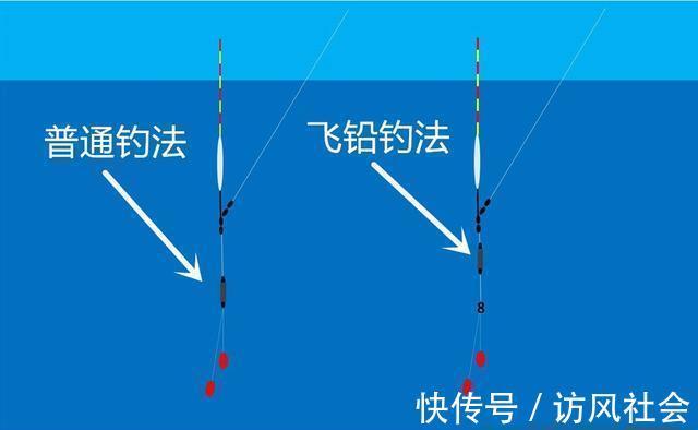 饵料|钓大鱼,铅坠下移钓跑铅,拉小鱼,铅坠上移钓飞铅,动铅坠好处多