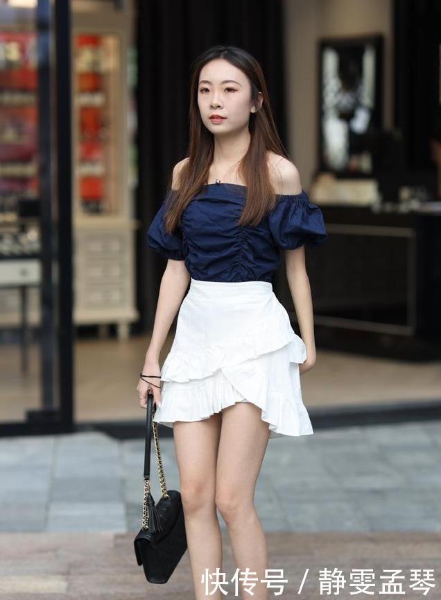 裙角飘扬的春装搭配,时髦又可爱的姑娘千万不要错过