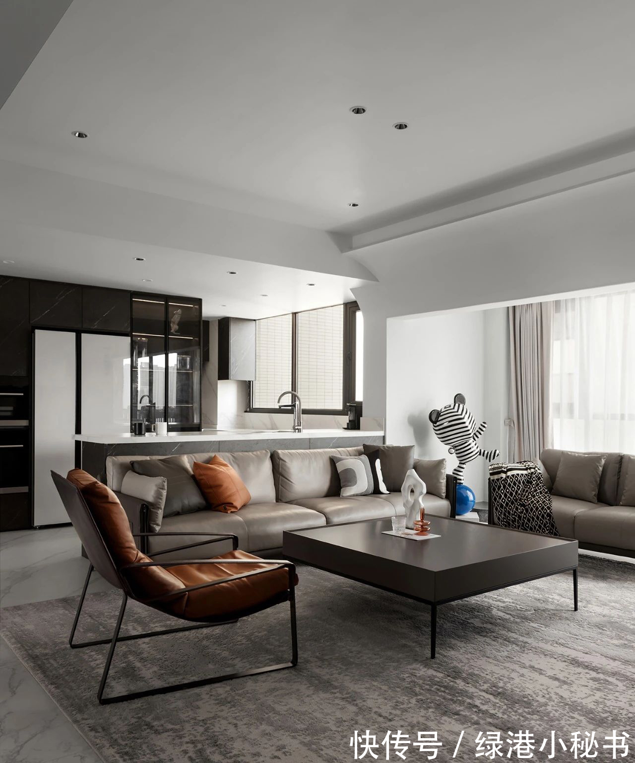 案例|装修案例欣赏:惊叹!洁净又有个性的现代简约风格!