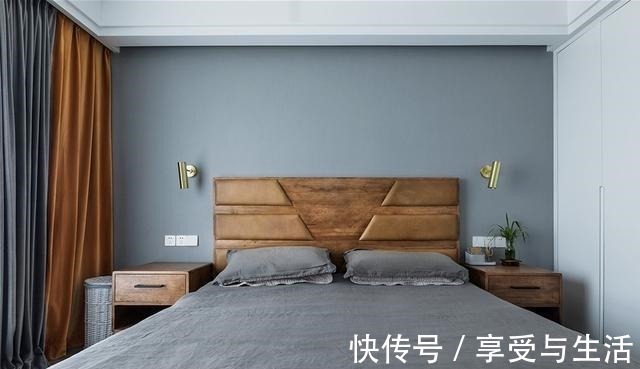 现代|103㎡现代简约风,自然与现代的碰撞,体验撞色带来的震撼美!