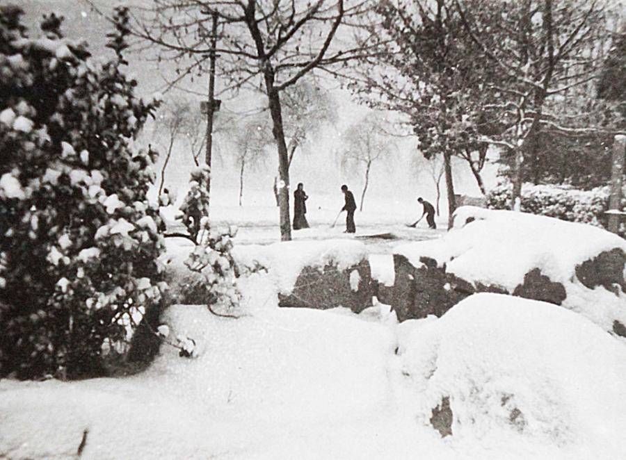 照片|冬至｜忆济南的冬雪，还记得这些济南下雪的老照片吗