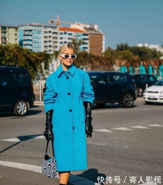 皮毛 冬天的高级感,一件大衣就够了