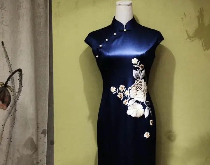 旗袍|这么美的旗袍，她做的！大姐来杭开小店，秘诀竟是这个