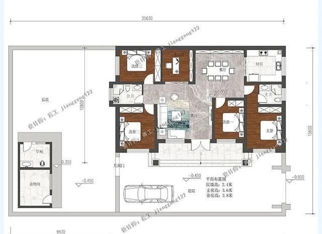 农村别墅|5款带院子的农村别墅,30年后,我想住在这样的房子里养老