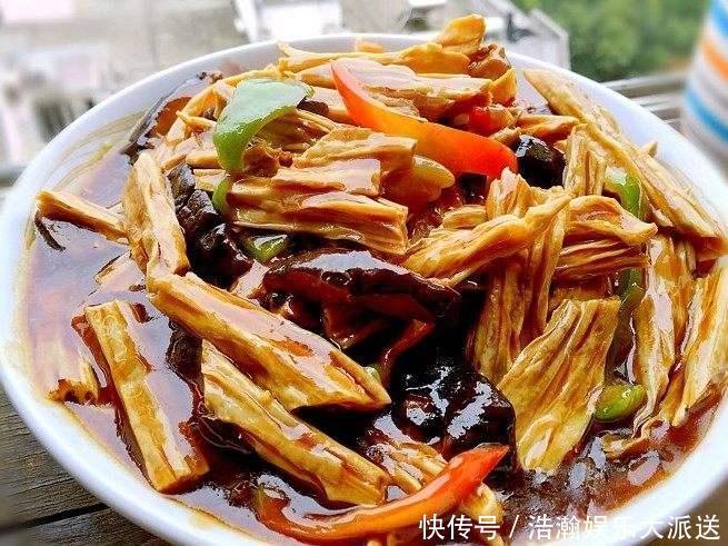 腐竹|还在用清水泡腐竹教你一招,简单快速的泡出劲道不夹生的腐竹