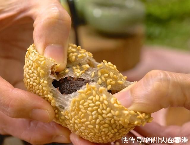 不裂|自制空心芝麻球,不裂不塌圆滚滚的秘法!