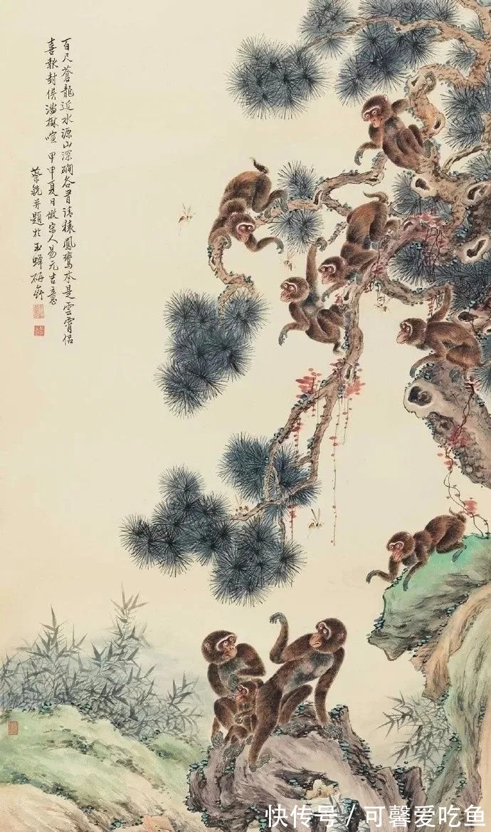 蔡震渊!一位不大“出名”的现代国画家|蔡震渊花鸟画