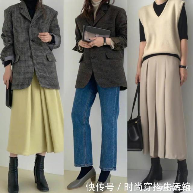 高级感|开春穿什么?这位韩国博主的极简风穿搭,照着穿就对了