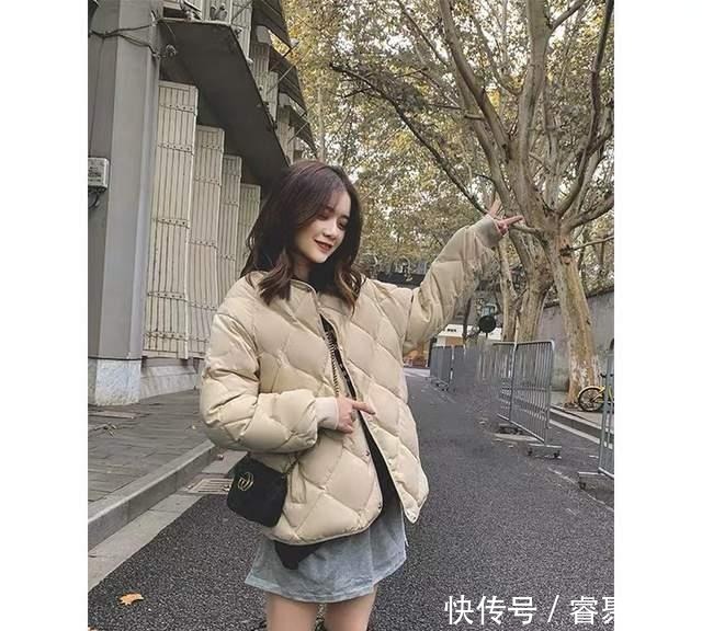 显瘦|长款羽绒服已经out了!这个冬天尝试一下短款棉服,显高又显瘦