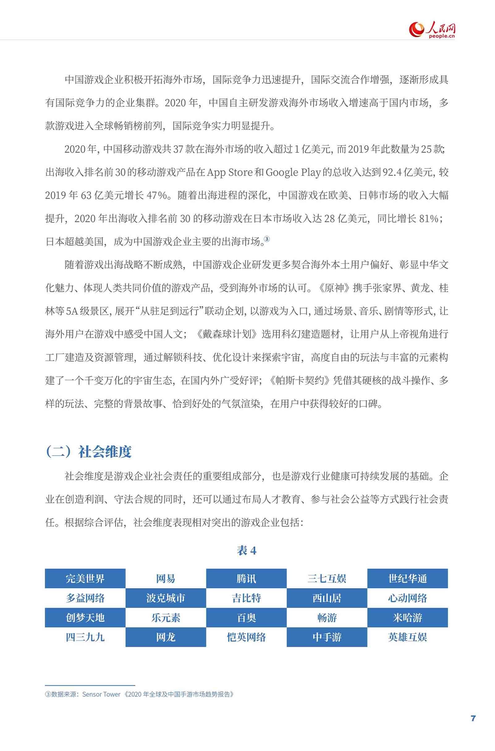 《游戏企业社会责任报告（2021）》全文