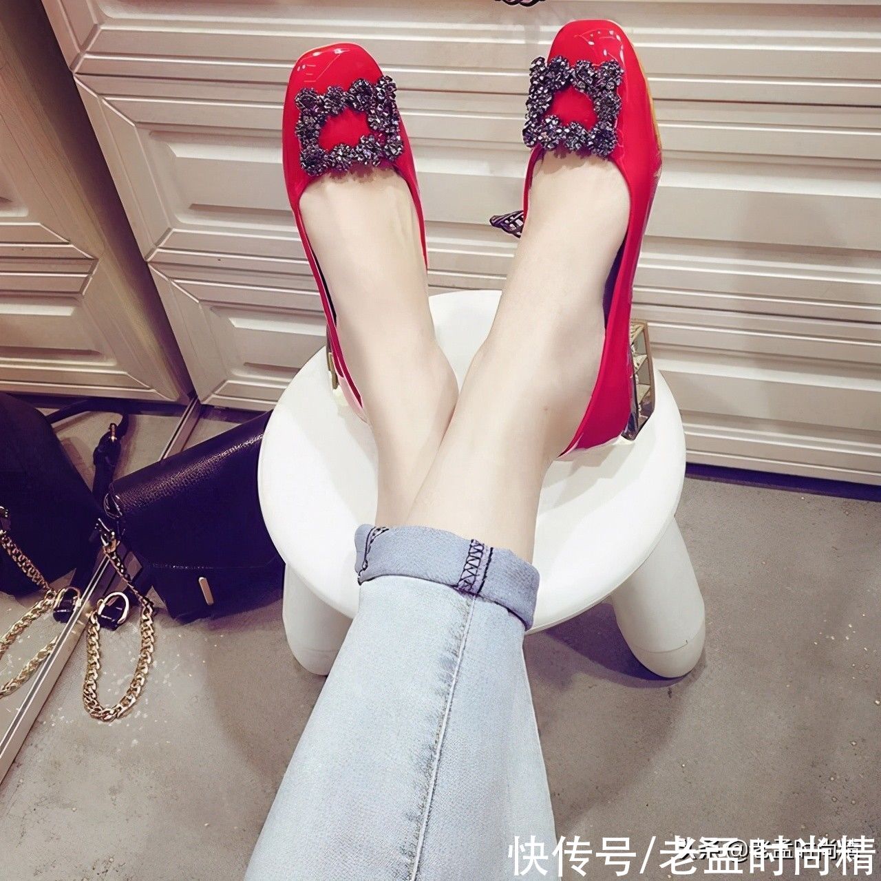 水钻|粗跟鞋，平底鞋，尖头鞋，方头鞋，今年流行的都在这，不累脚