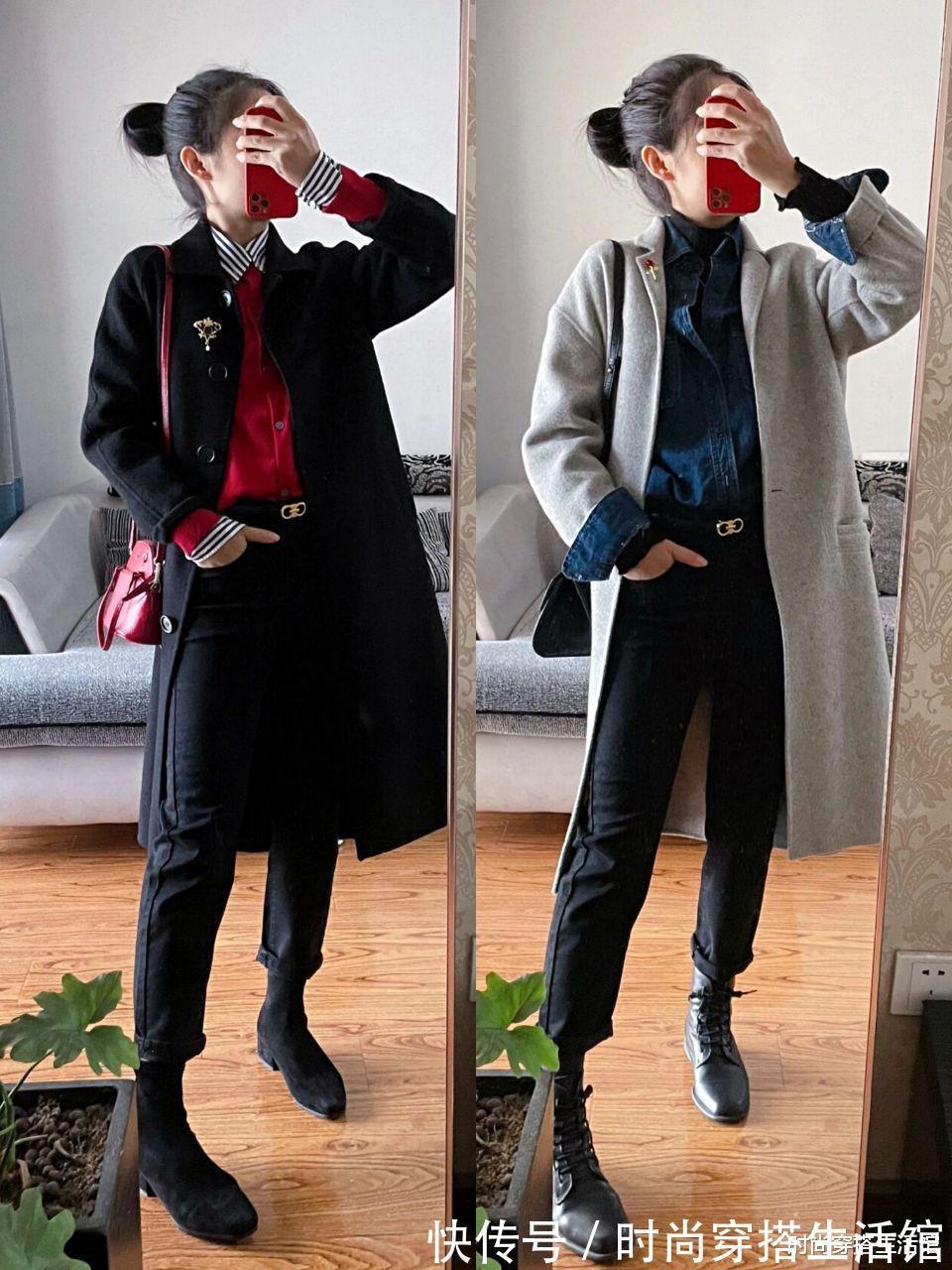 小蛮腰 春节别总穿牛仔裤,试试这“加绒裤”,时尚保暖又显瘦,太美了