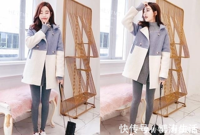 温暖 今年最流行的羊羔毛外套,比大衣温暖,比羽绒服还要好看!