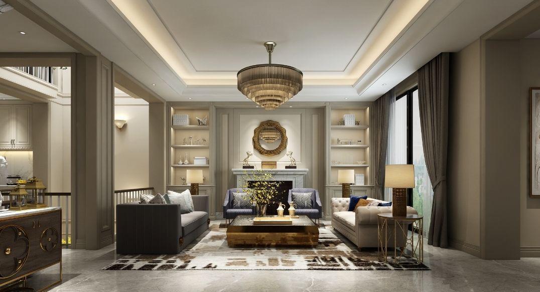 明亮|美式别墅纯享生活,350平方米大户型,每一层都有别样魅力