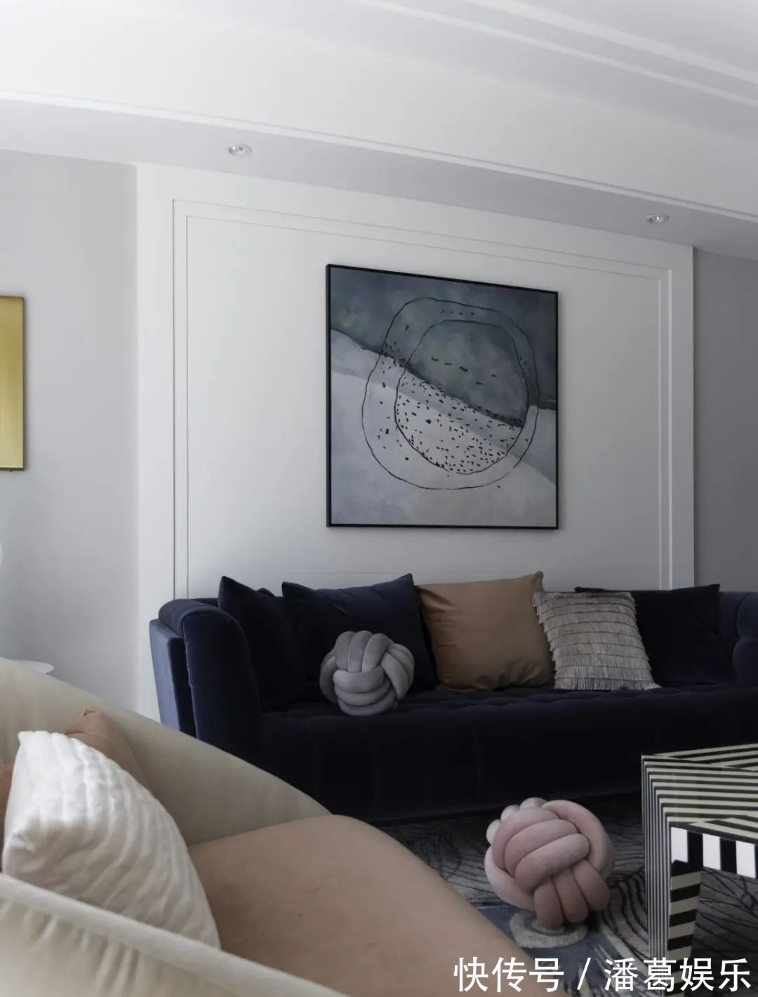 情趣|180㎡浪漫小窝，蓝与粉、灰与白，优雅情趣，轻松舒适