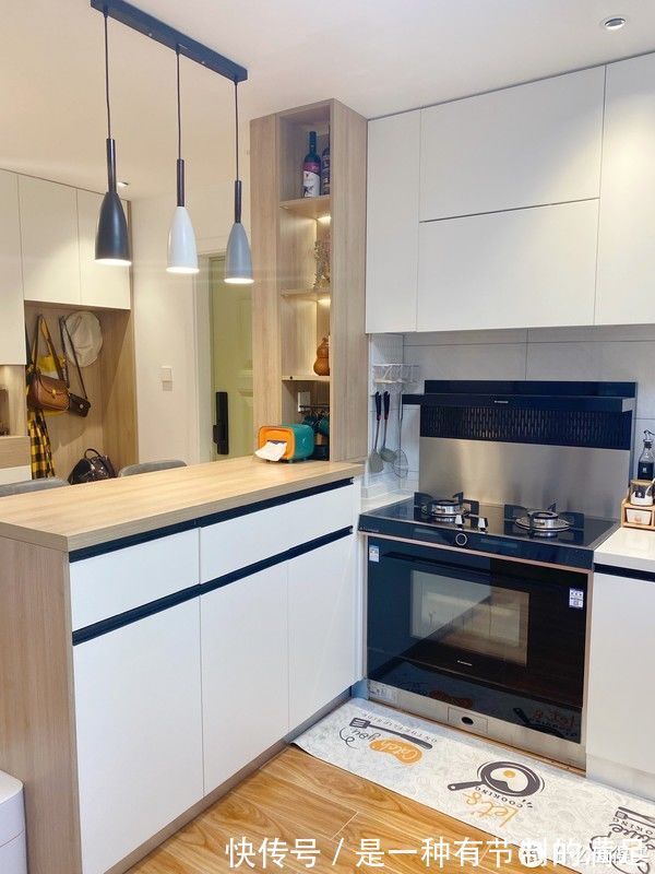 猪肝红|爆改43平小户型,不顾反对坚持主卧改客厅,完工后都说真香