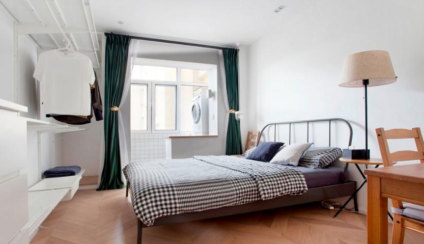 小主人|一居室婚房大变身,50平的小空间,书房卧室一应俱全,好舒服