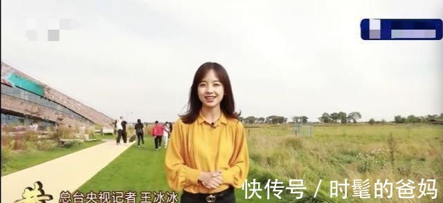 董明珠|央视记者王冰冰美成漫画女主,穿蓝色西装好水嫩,董明珠看了都爱!