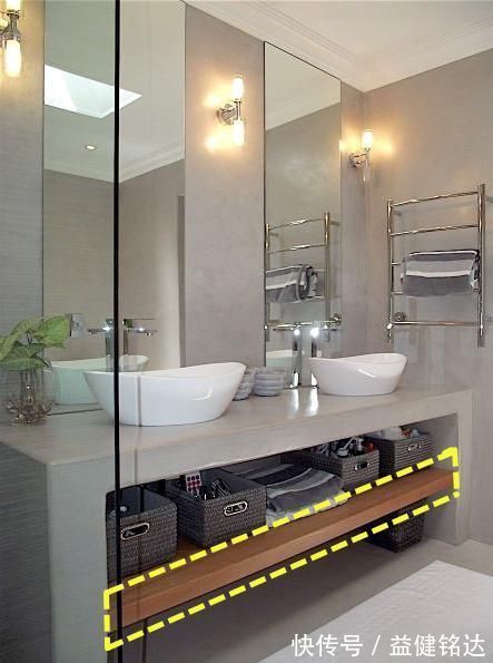 置物台|做柜子剩下的板,让木工做成这6种设计,感觉省好几万邻居都后悔