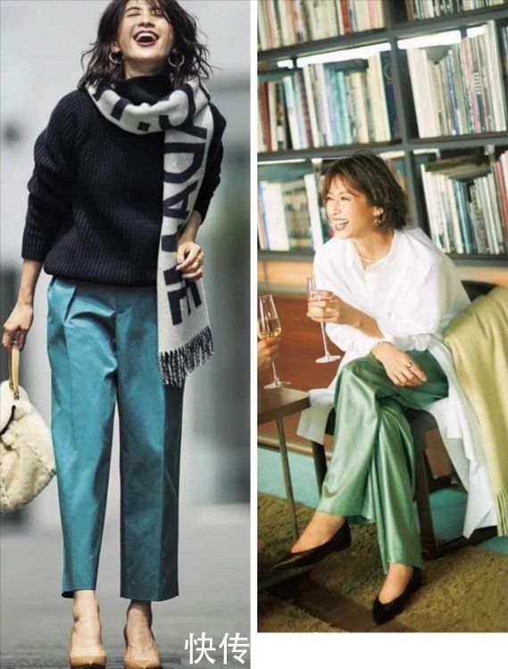 50岁女人少穿“大妈装”，学日本博主的熟龄风，优雅时尚又休闲