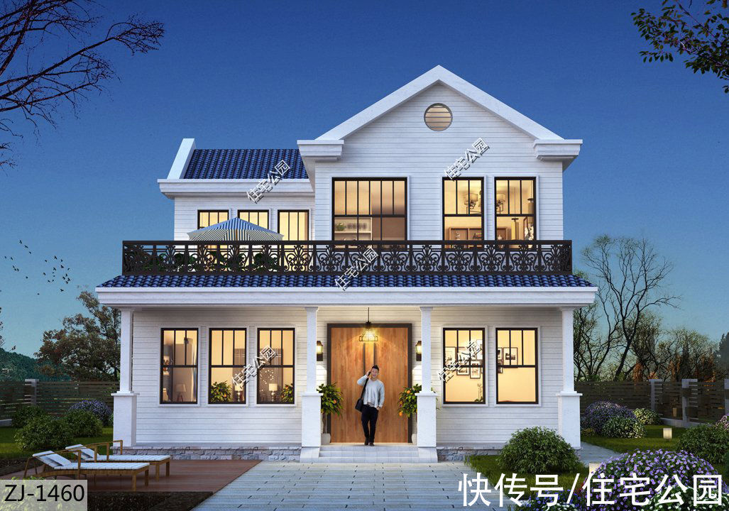 年轻人|农村盖房就选这10套吧,颜值高造价低,这才是年轻人喜欢的房子